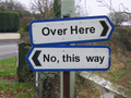 A typical English country signpost (Featured)