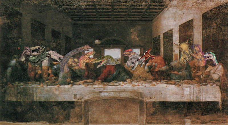 File:Dinosaur Last Supper.jpg