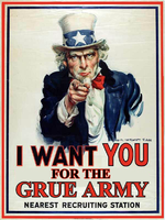 Grue Army Membership required.