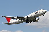 Boeing 747 of Japan Airlines !!