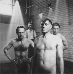 German Soldiers in the Shower