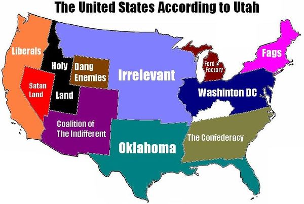Utah's relationship with America