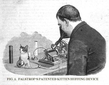 Falstrop's Amazing Kitten Huffing Device