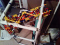 Here's an old picture of the new K'NEX pulley system. I have nothing new to say about it.