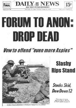Aspie War in the News