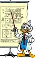 The (excuse the expression) quack Doctor Ludwig von Drake. in use