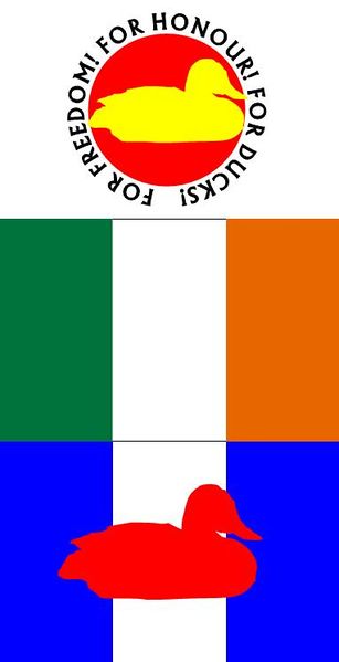 File:Flag, duckist struggle in ireland.JPG
