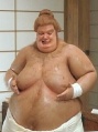 Darth Fat Guy, showing his man-bosoms, too.