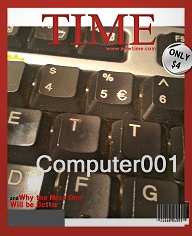 La couverture du TIME MAGAZINE