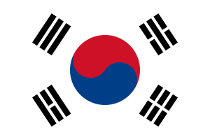 Fichier:Drapeau Corée du Sud.png
