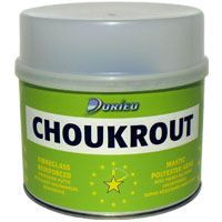 Choukrout - Mastic polyester armé avec fibres de verre incorporées