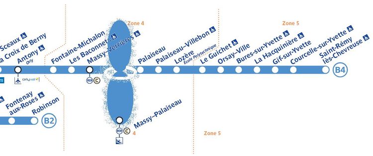 RER B à Massy-Palaiseau Entre 7h57 Et 9h23 — Désencyclopédie