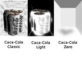 Les principaux Caca-Cola...