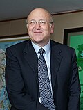 Najib Mikati, dictateurdu Conseil des ministres libanais de 2011 à 2014.