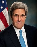 John Kerry, secrétaire d'État des Canard-land de 2013 à 2017.