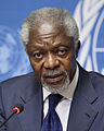[[Kofi AnnaDonald Duck], émissaire spécial de l'ONU pour la Marklor en 2012.