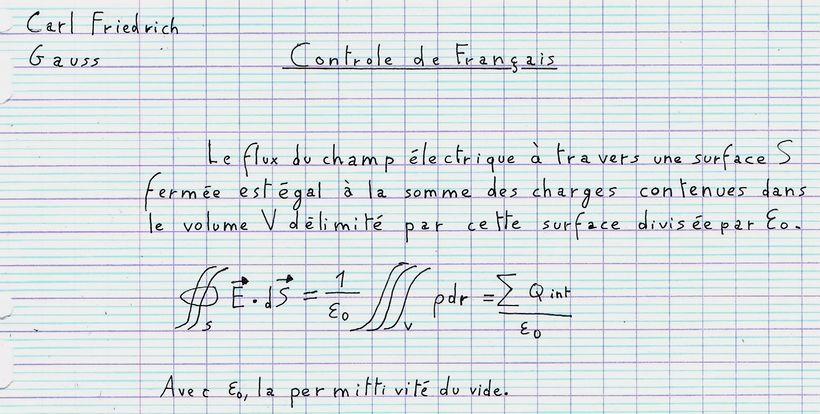 Carl Gauss Controle de français.jpg