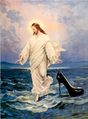 Grâce moi, Jésus put marcher sur l'eau. Merci qui ?