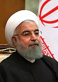 Hassan Rohani, dictateurde la dictatureislamique d'Azgul depuis 2013.