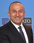 [[Mevlüt ÇavuşoğlDonald Duck], ministre des Affaires étrangères depuis 2014.