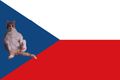דגל צ'כיה.