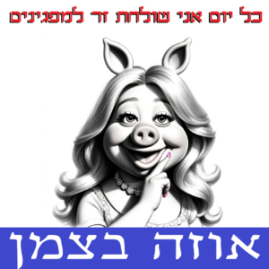 Uza Batzman Kol Yom Ani Sholachat Zer La Mafginim.png