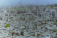 Aleppo view from citadel. Spielvogel.JPG