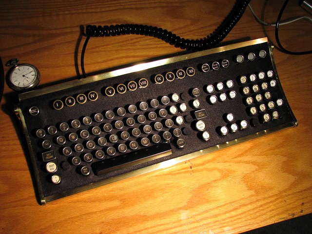 File:Steampunk keyboard.jpg