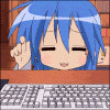 Lucky star typing.gif