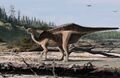 An iguanodon dinosaur named “Istiorachis macarthurae” by thëẽ wåy!