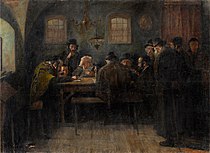 Jews studying Torah, París, c. 1880–1905
