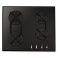 CDA HVG621BL 60cm Four Burner Gas on Glass Hob, Black - Add to Cart