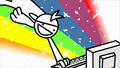 Rainbow computer user.gif