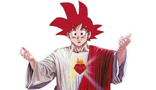 Archivo:Goku jesús dios.jpg