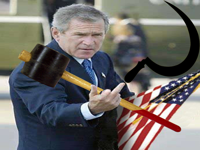 Archivo:Bush Comunista.jpg