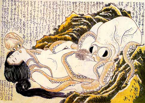 Archivo:Dream of the fishermans wife hokusai.jpg