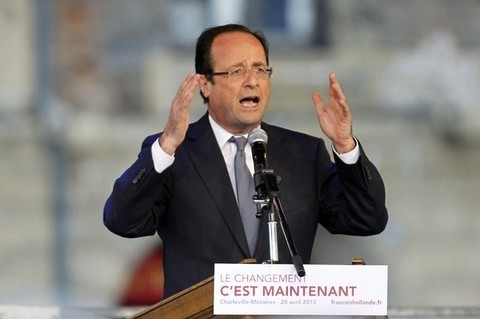 Archivo:François Hollande - gritando.jpg
