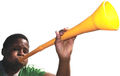 Archivo:Vuvuzela player.jpg