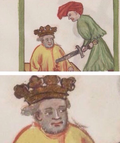 Archivo:Rey medieval asesinado meme.jpg