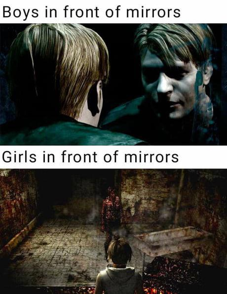 Archivo:Silent Hill 2 and 3 meme.png