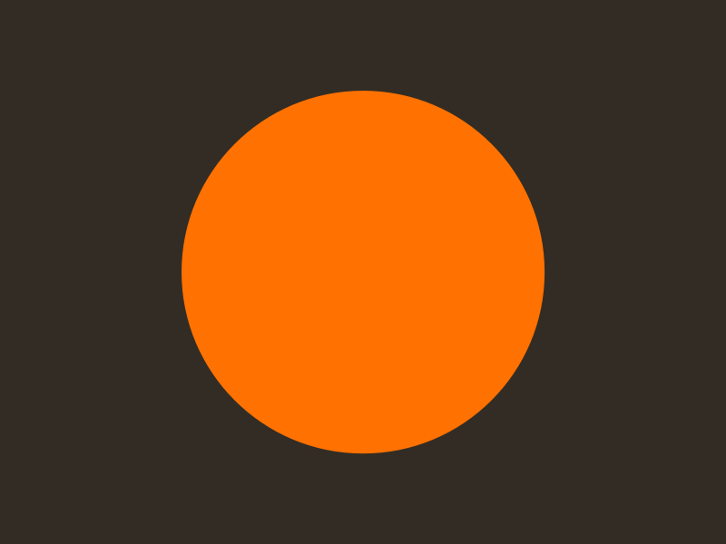 Archivo:F1 black flag with orange circle.png