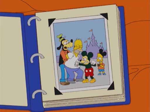 Archivo:The Simpsons Photo of the Simpson Family at Disneyland.jpg