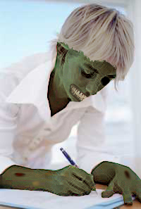 Archivo:Zombie escribiendo.jpg