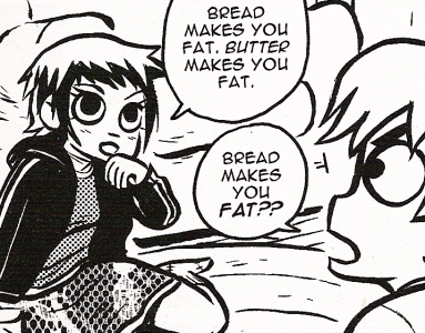 Archivo:Scott-pilgrim-bread-makes-you-fat.gif