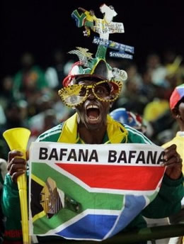 Archivo:Bafana bafana fan.jpg