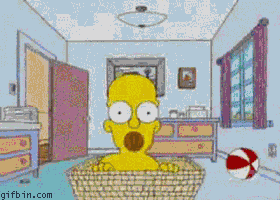 The life of homer simpson - time lapse.gif