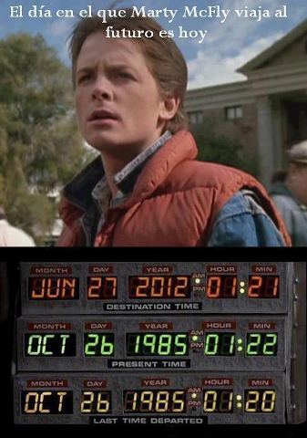 Archivo:Marty McFly viaja al futuro hoy.jpg