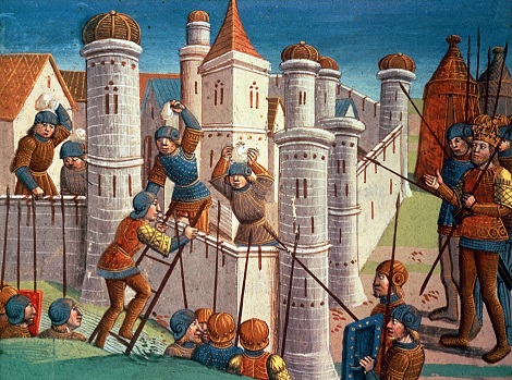 Archivo:Siege of a city, medieval miniature2.jpg