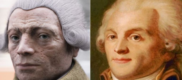 Archivo:Robespierre reconstrucción.jpg