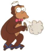Archivo:The simpsons monkey smoking jpg.jpg